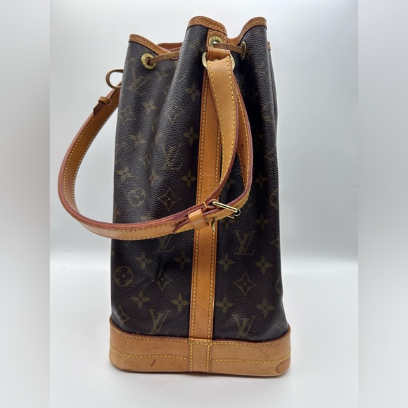 Louis Vuitton NOE DRAWSTRING SHOULDER Bucket BAG PURSE MONOGRAM Vintage SD0917 - Picture 9 of 15